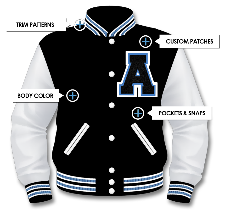 Azusa High School Letterman Jackets TAS. Graphics. Branding. Success