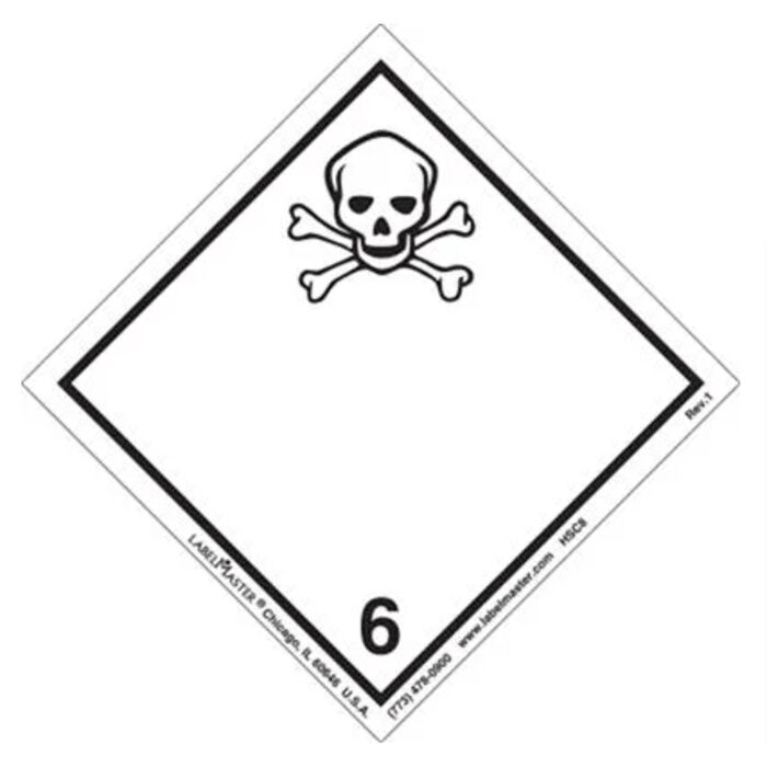 INTERNATIONAL WORDLESS TOXIC LABELS Thumbnail