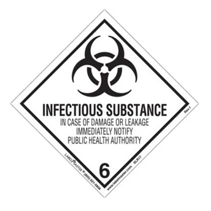 INTERNATIONAL INFECTIOUS SUBSTANCE LABELS Thumbnail