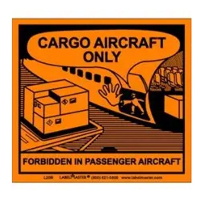 CARGO AIRCARFT ONLY LABELS Thumbnail