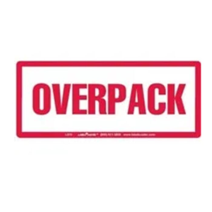 OVERPACK LABELS Thumbnail