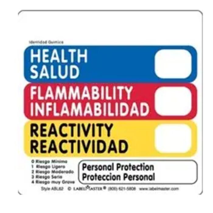 BILINGUAL HAZCOM (THIS®) LABELS Thumbnail