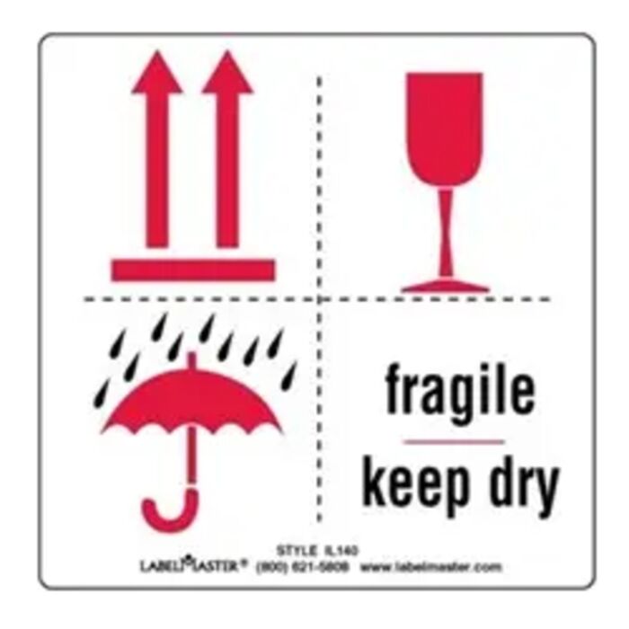 FRAGILE KEEP DRY LABELS Thumbnail