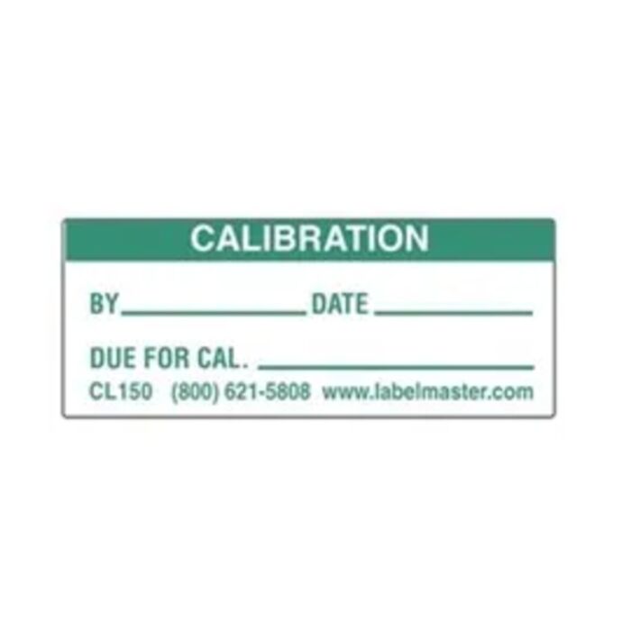 INSPECTION & CALIBRATION LABELS Thumbnail
