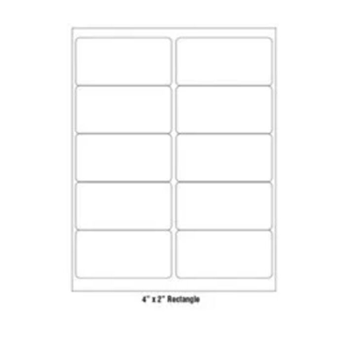 COLORED PAPER DIE-CUT LASER LABELS Thumbnail