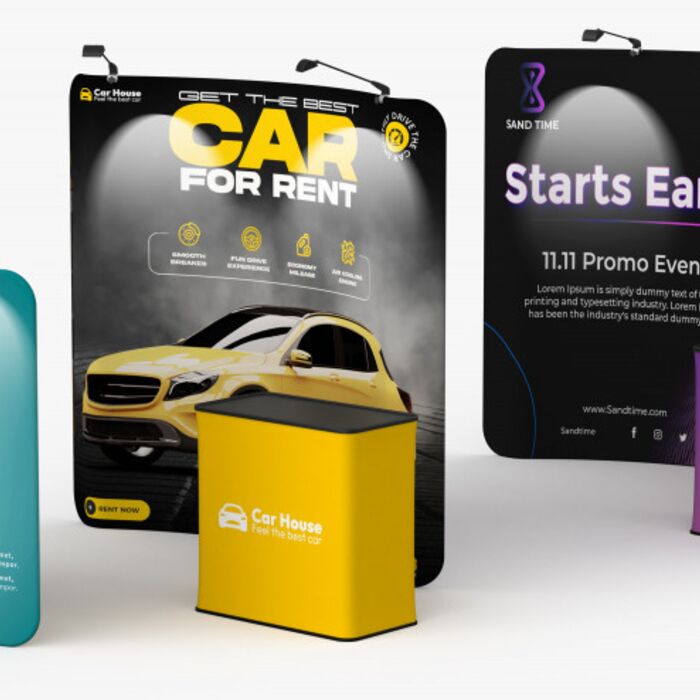 Curved Tension Fabric Displays Thumbnail