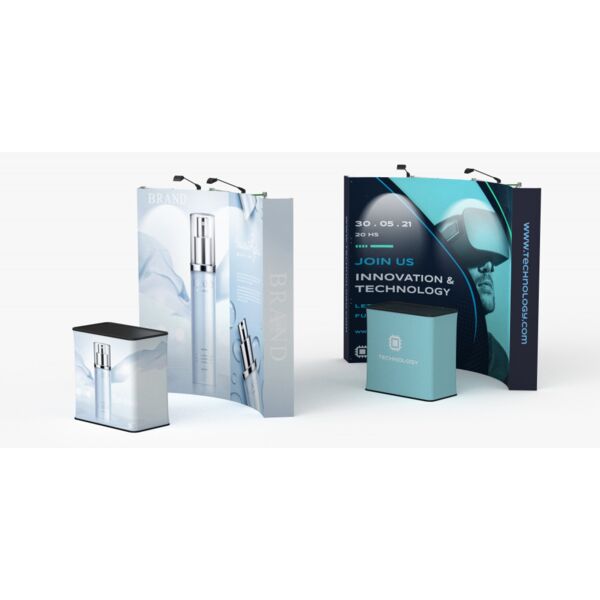 Curve Velcro Fabric Pop Up Displays Thumbnail