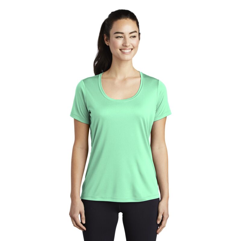 Ladies Posi-UV ™ Pro Scoop Neck Tee Thumbnail
