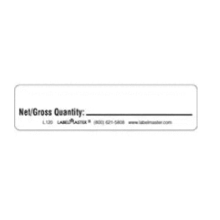 Net/Gross Quantity Air Marking, Standard Thumbnail