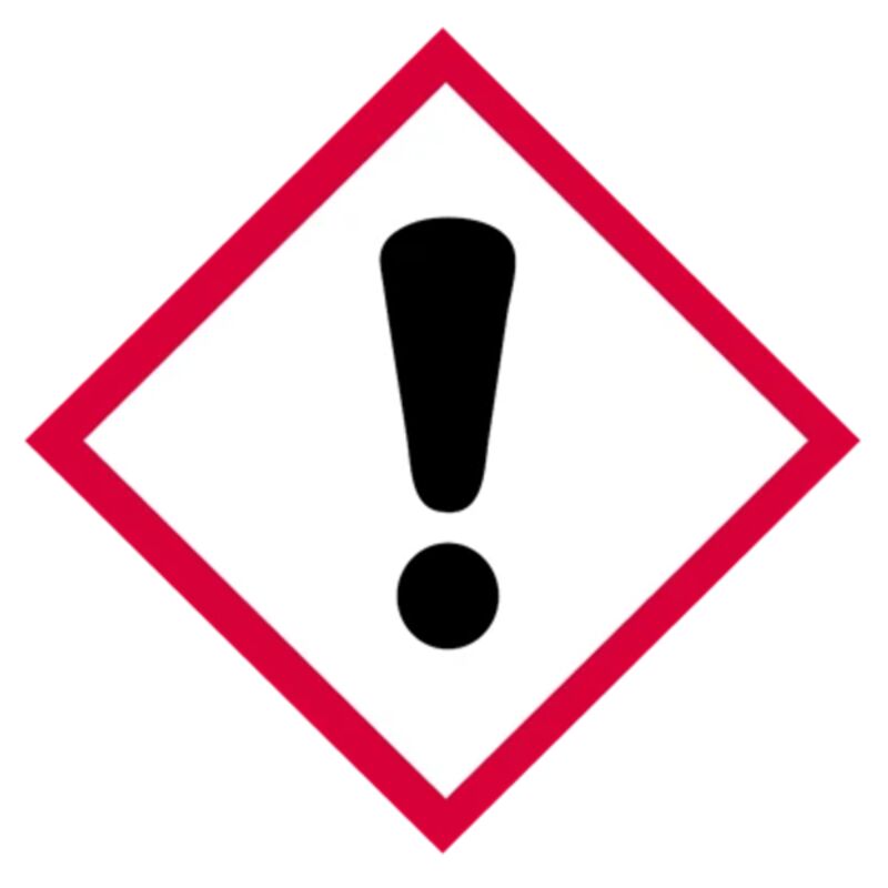 GHS Label, Exclamation Mark, PVC-Free Film, 51mm x 51mm Thumbnail