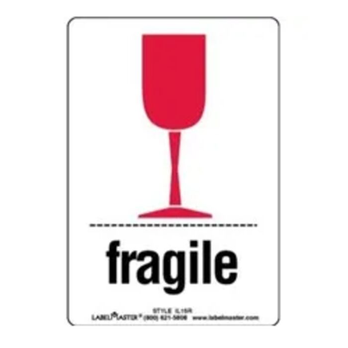 Fragile Label, Paper, 2 3/4" x 4" Thumbnail