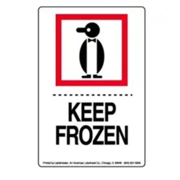 Keep Frozen Label, Paper, 2 3/4" x 4" Thumbnail