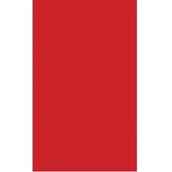 Blank 3" x 5" Rectangle Paper Label, Fluorescent Red Thumbnail