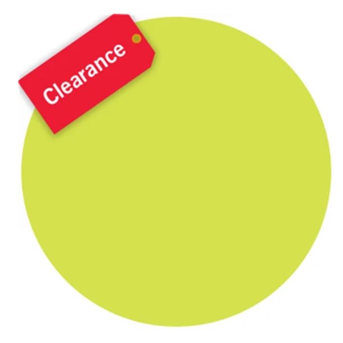 Save 50% - Blank 3/4" Circle Paper Label, Fluorescent Chartreuse Thumbnail