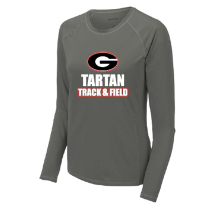 LST470LS GHS Track Sport-Tek ® Ladies Long Sleeve Rashguard Tee Thumbnail