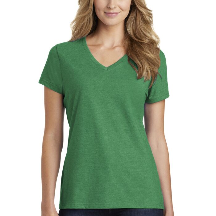 Ladies Fan Favorite ™ Blend V-Neck Tee Thumbnail