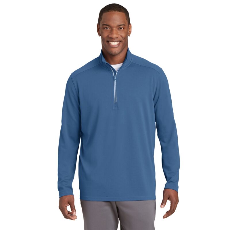 Sport-Wick® Textured 1/4-Zip Pullover Thumbnail