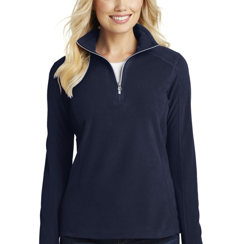 Ladies Microfleece 1/2 Zip Pullover Thumbnail