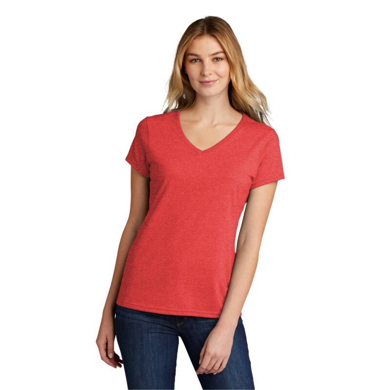 Ladies Tri-Blend V-Neck Tee Thumbnail