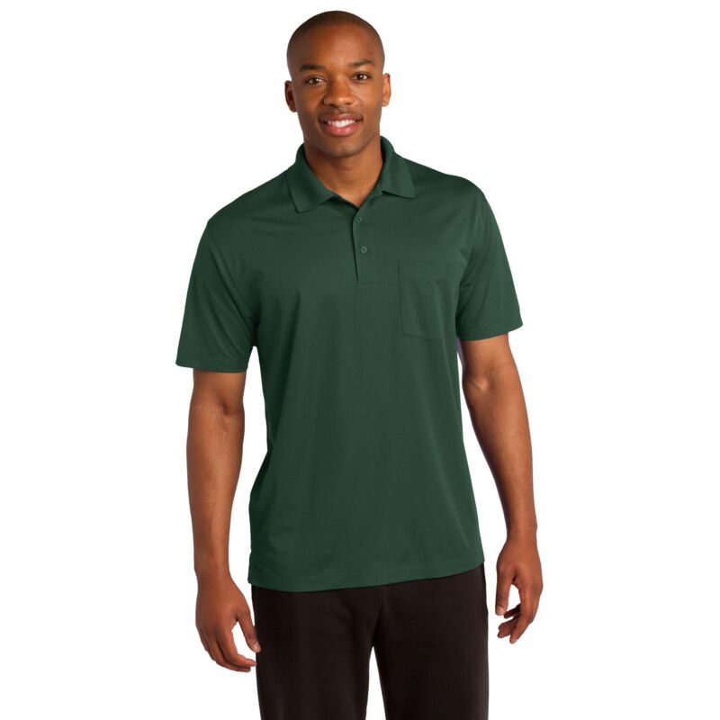 Micropique Sport-Wick® Pocket Polo Thumbnail