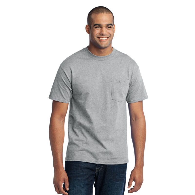 PC55P - Core Blend Pocket Tee Thumbnail