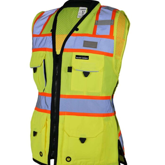 Premium Black Series® Women's Heavy Duty Surveyors Vest Thumbnail