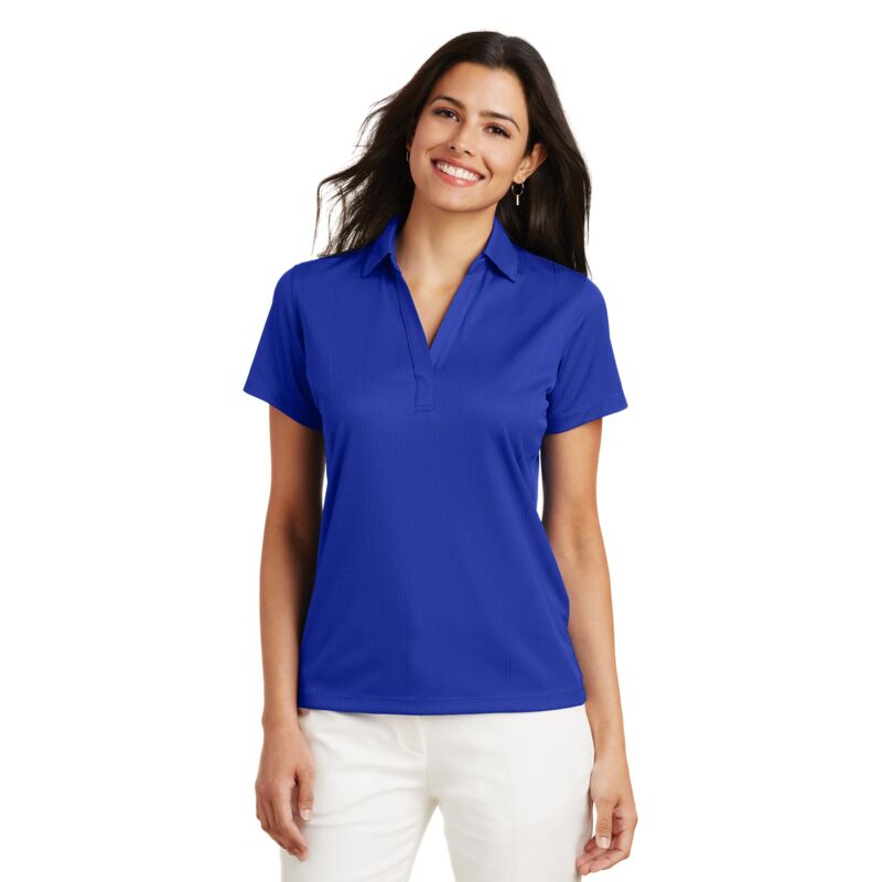 Port Authority® Women's Performance Fine Jacquard Polo Thumbnail