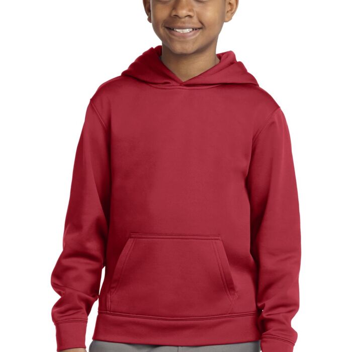 YST244 - Youth Sport Wick ® Fleece Hooded Pullover Thumbnail