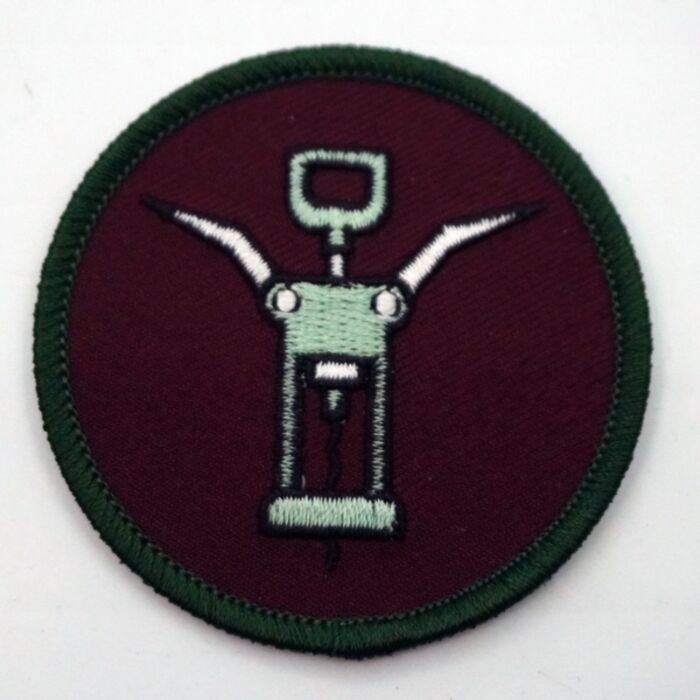 WINE CORK SCREW PATCH Thumbnail