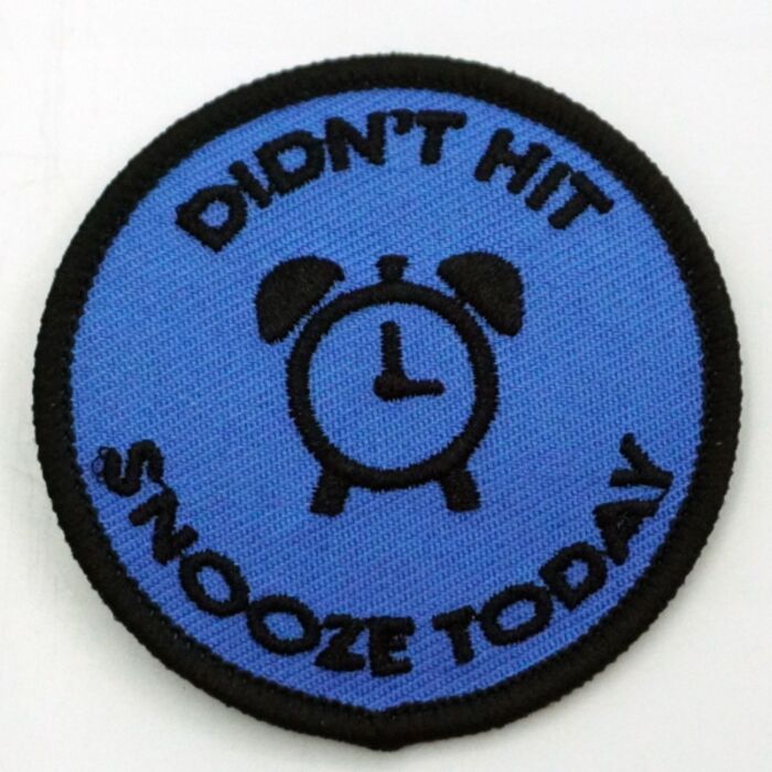 DIDN'T HIT SNOOZE PATCH Thumbnail