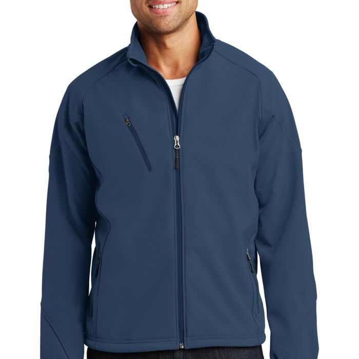 Port Authority® Textured Soft Shell Jacket Thumbnail