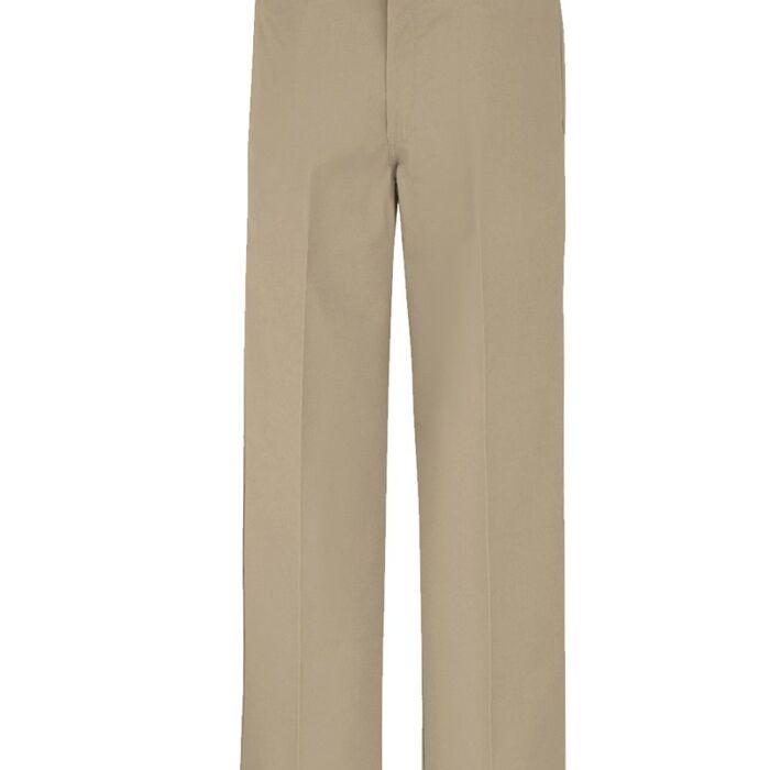 Industrial Flat Front Comfort Waist Pants - Odd Sizes Thumbnail