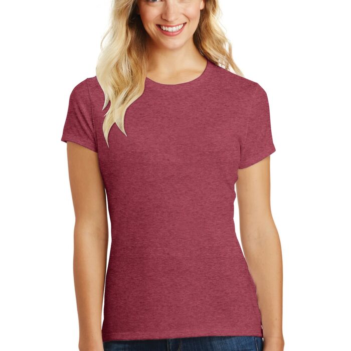 DM108L Women's Perfect Blend ® CVC Tee Thumbnail