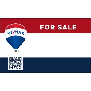 Remax 18"x30" Alternate For Sale Signs - QR Thumbnail