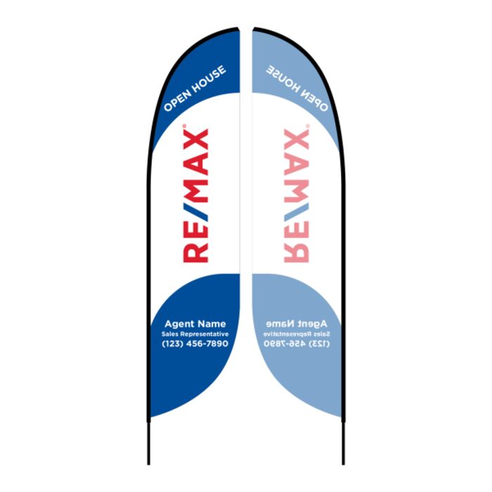 Remax Flag Medium(10.5') - Open House Design Variant 2 Thumbnail