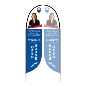Remax Flag Medium(10.5') - Open House Design Variant 5 Thumbnail