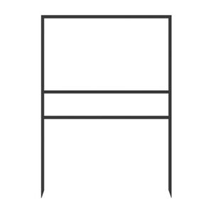 18x24 Double Stake Frame Bottom Rider Thumbnail