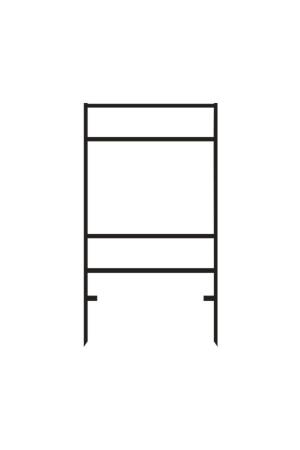 18x24 Double Stake Frame Top & Bottom Rider Thumbnail