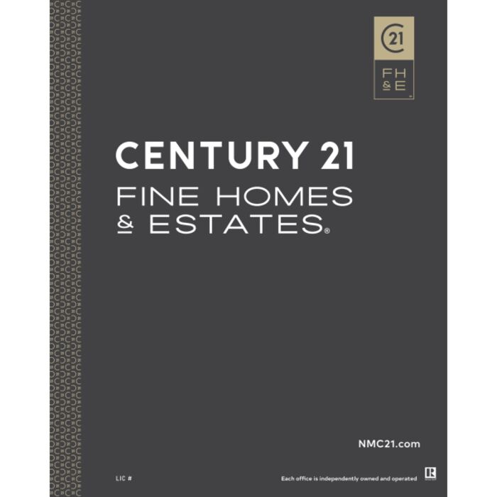 Century 21 24"x30" Standard For Sale Signs - Fine Homes & Estates Grey Thumbnail