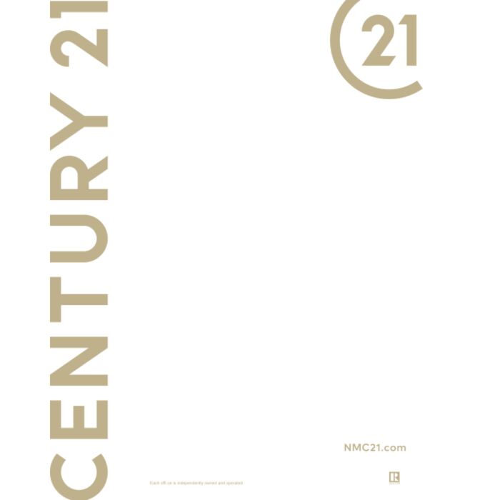 Century 21 24"x30" Standard For Sale Signs - Wordmark White Thumbnail