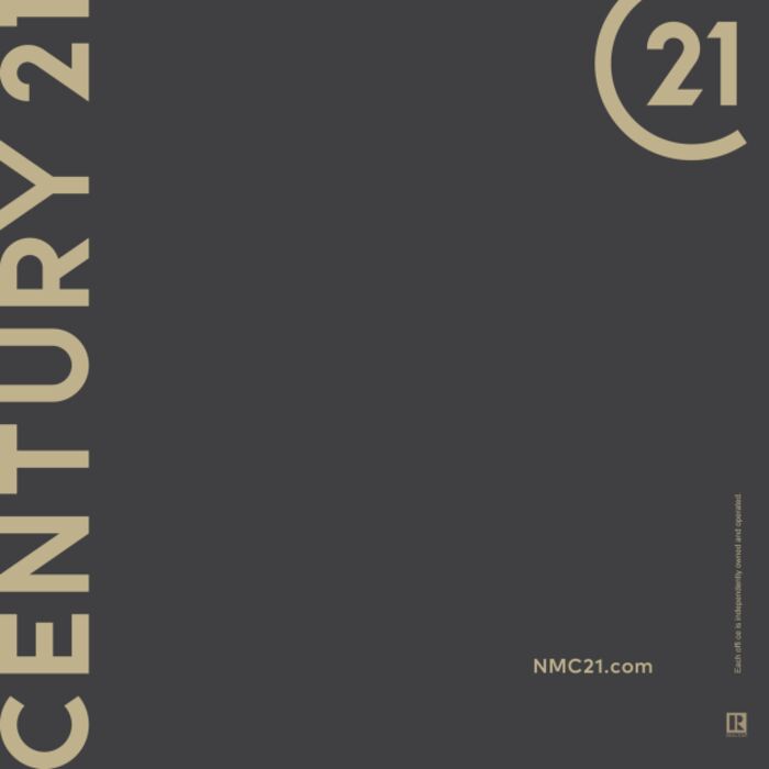 Century 21 24"x24" Standard For Sale Signs - Woodmark Grey Thumbnail