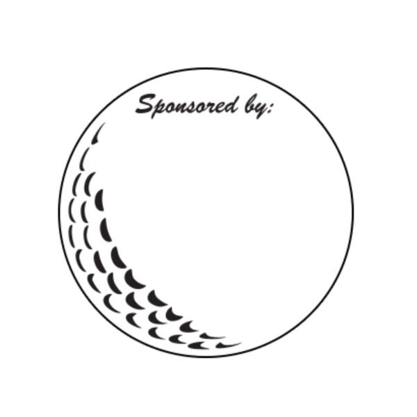 Golf Ball Tee Sign Thumbnail