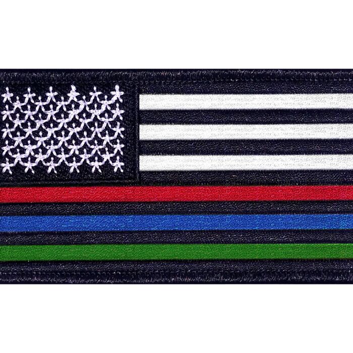 Thin Line Patch (Red, Blue, Green) Thumbnail