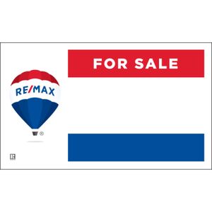 Remax 18"x30" Standard For Sale Signs Thumbnail