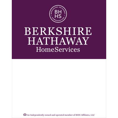 Berkshire Hathaway For Sale Signs - 24"x30" Thumbnail