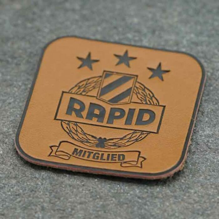 1.5" Custom Leather Patch Thumbnail