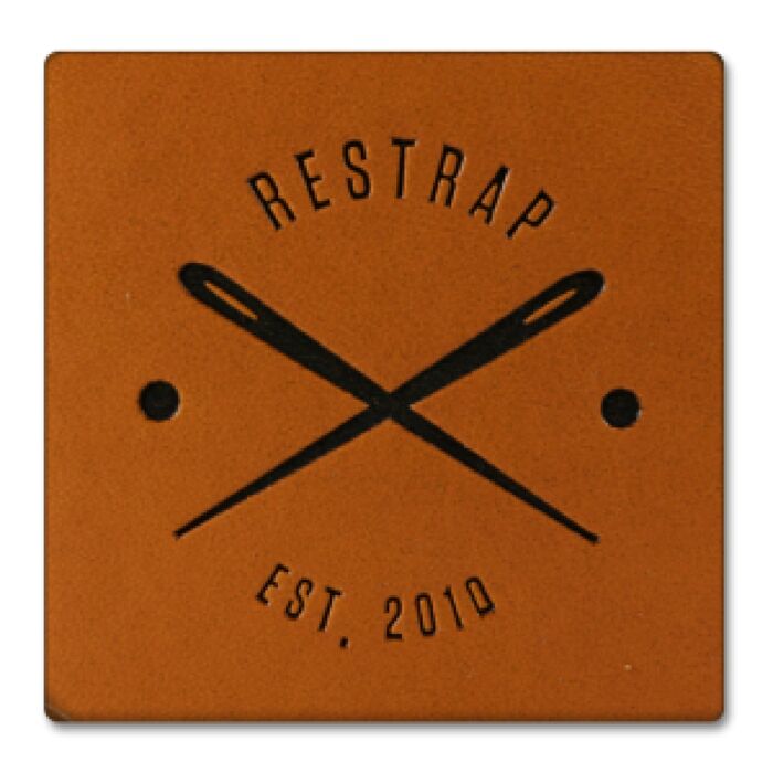 2" Custom Faux Leather Patch Thumbnail