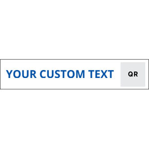 Remax 6"x30" Rider Signs - Logo BG: White Text: Blue Thumbnail