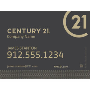 Century 21 18"x24" Standard For Sale Signs - Seal Grey Thumbnail