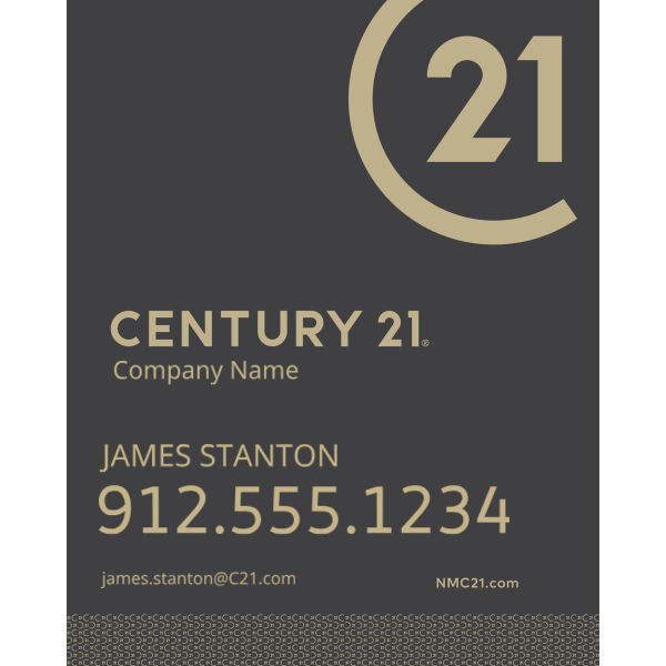 Century 21 24"x30" Standard For Sale Signs - Seal Grey Thumbnail